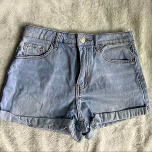 Forever 21 Light denim shorts
